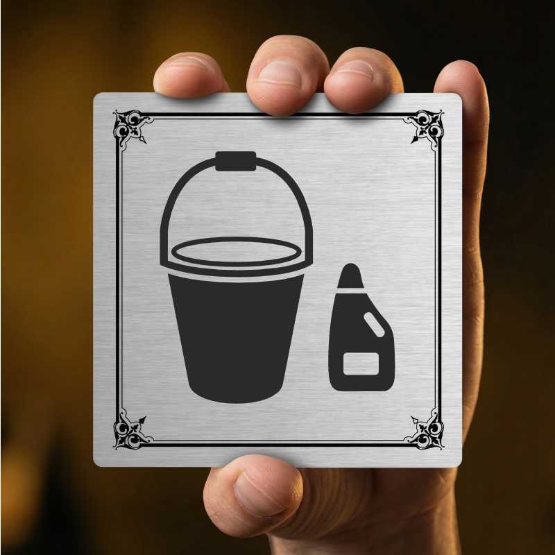 Úklidová místnost, 100x100mm, pergamen, Arizona